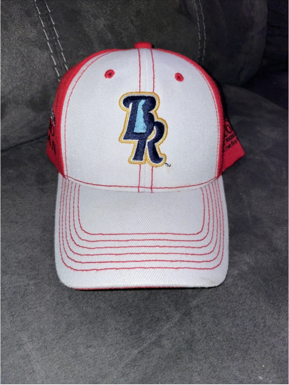 Wilmington Blue Rocks SGA Strapback Hat White/Red Concord Pet